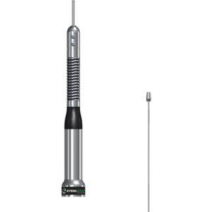 AP 8689 - ANTENA MOVEL VHF 5/8 DE ONDA SLIM BOLD C/MOLA BASE