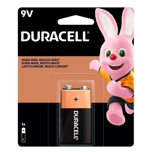BATERIA DURACELL ALCALINA 9V MN 1604