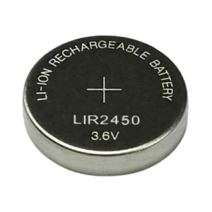 BATERIA LIR 2450 LI-ION 3,6V RECARREGÁVEL